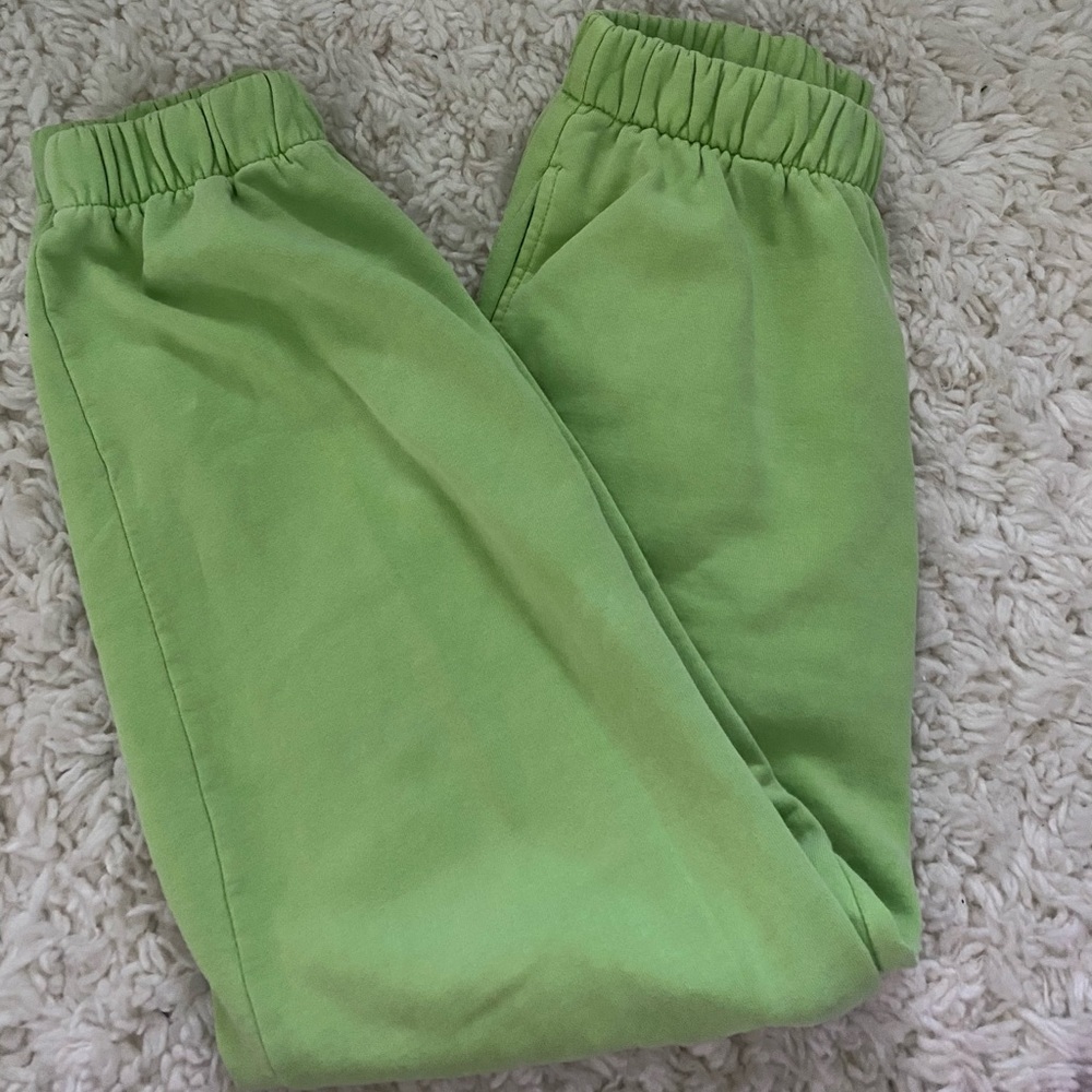 Brandy Melville Green Joggers